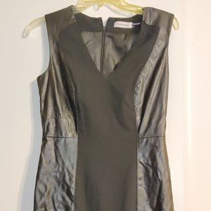 Calvin Klein black dress.